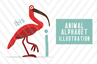 Animal Alphabet I for Ibis: A Creative Font with Character