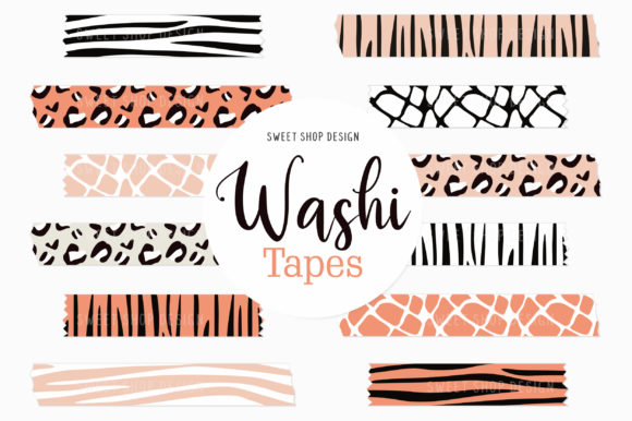Digital Washi Tape Animal Prints Clipart: A Designer's Guide
