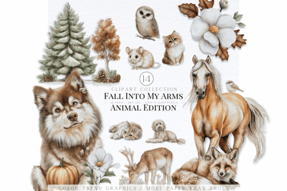 Fall into My Arms - Animal Series: Warmth for Your Projects