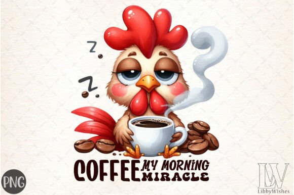 Unleash Charm: Funny Coffee Animal Sublimation PNG for Projects